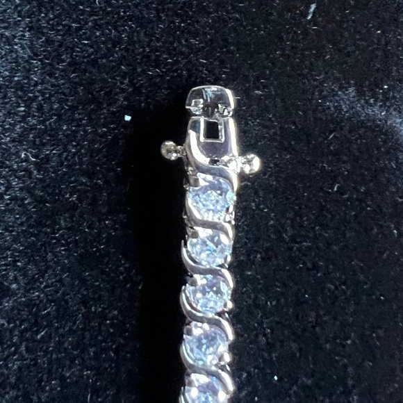 CZ by Kenneth Lane 3mm Round Cubic Zirconia Bracelet 12 cttw Tennis Bracelet - Picture 6 of 13